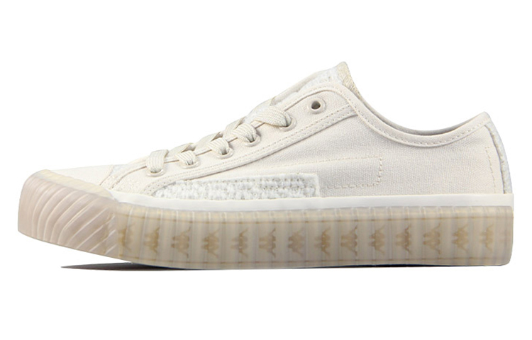 (W) Kappa Canvas Low 'Simple White'