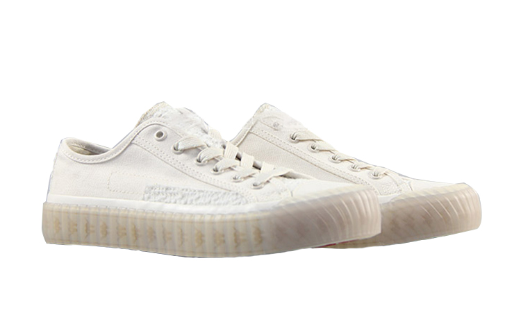 (W) Kappa Canvas Low 'Simple White' 圖 3