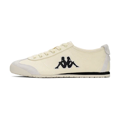 (W) Kappa Canvas Low 'Winter White/Black'