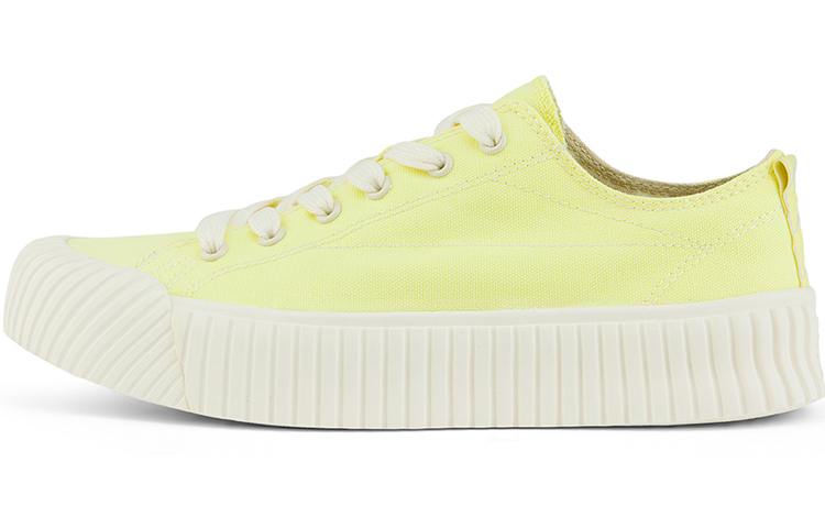 (W) Kappa Canvas Sneaker 'Yellow White'