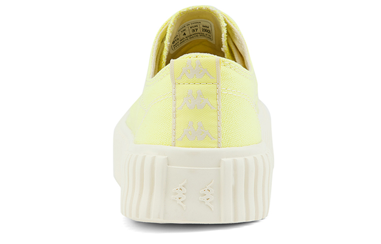 (W) Kappa Canvas Sneaker 'Yellow White' 圖 6