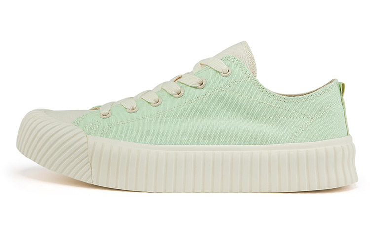 (W) Kappa Canvas Sneakers 'White Green'