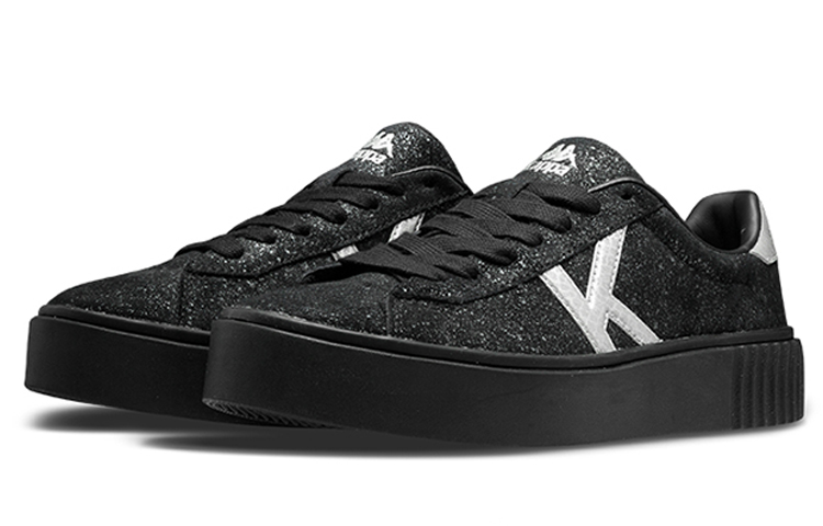 (W) Kappa Casual Low-Top 'Black Silver' 圖 2