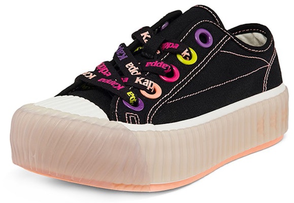 (Women) Kappa Casual Low-Top 'Black White' K0B65VS38-990 Order (Women) Kappa Casual Low-Top 'Black White' K0B65VS38-990
