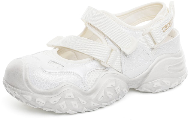Kappa 潮流休閒 透氣舒適 沙灘涼鞋 女款 冬日白 Lookbook Kappa 潮流休閒 透氣舒適 沙灘涼鞋 女款 冬日白