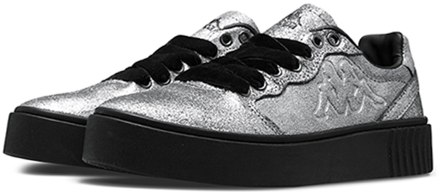 (W) Kappaカジュアルスケート「シルバー」 K0765CC28-121 Order (W) Kappaカジュアルスケート「シルバー」 K0765CC28-121