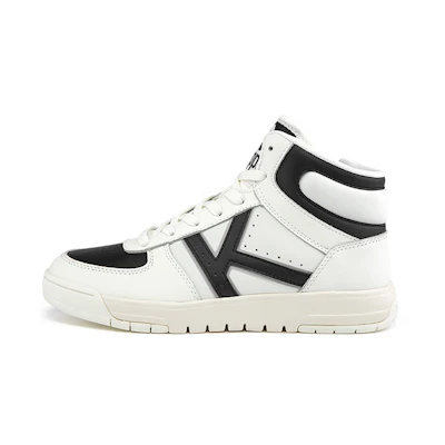 (W) Kappa Casual Skate Shoes 'Black White'