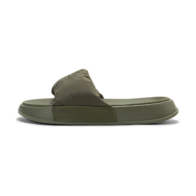 (W) Kappa Casual Sport Slides 'Deep Moss Green'