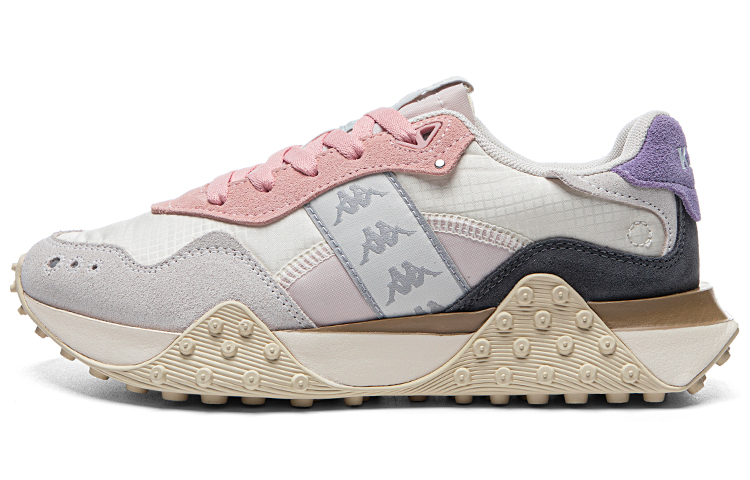(W) Kappa Chunky Dad 'White Grey Pink'