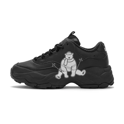 (W) Kappa Chunky Retro 'Black'