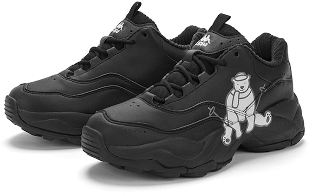 (W) Kappa Chunky Retro 'Hitam' Sneakers K0C85MC28-990 Lookbook (W) Kappa Chunky Retro 'Hitam' Sneakers K0C85MC28-990