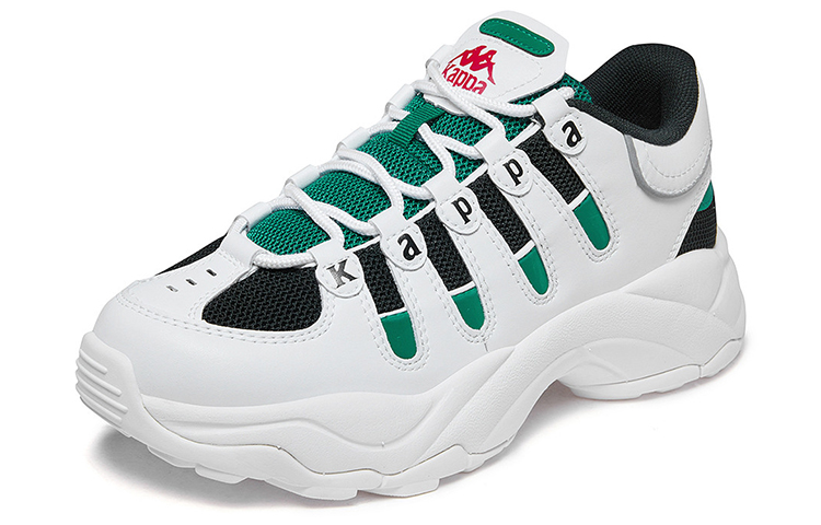 (W) Kappa Chunky Sole 'CMFTable Versatile Dad Shoe White Green' 圖 2