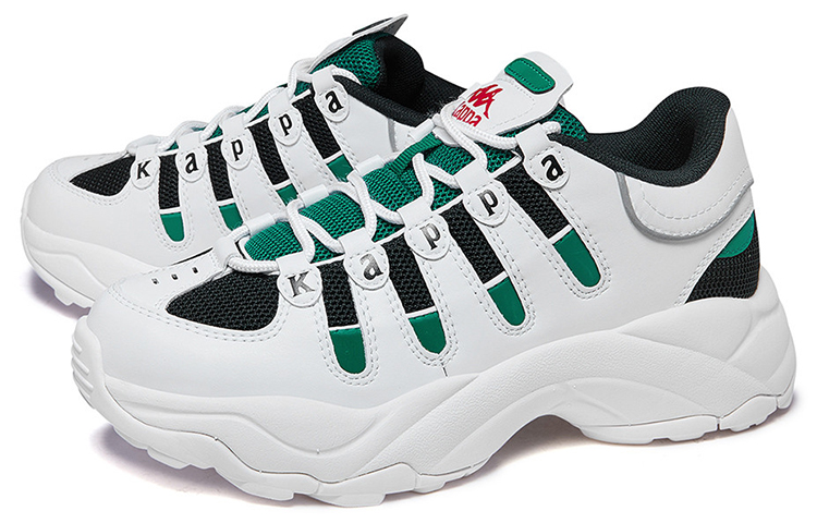 (W) Kappa Chunky Sole 'CMFTable Versatile Dad Shoe White Green' 圖 3