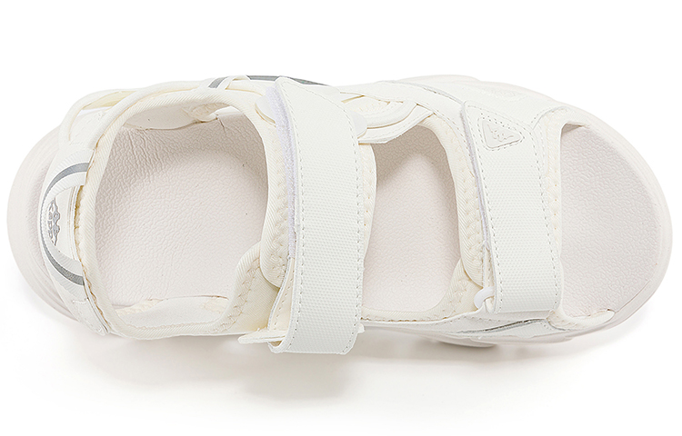 Lookbook (Women) Kappa Chunky Velcro Sandals 'Korean White' K0D45LL17-012