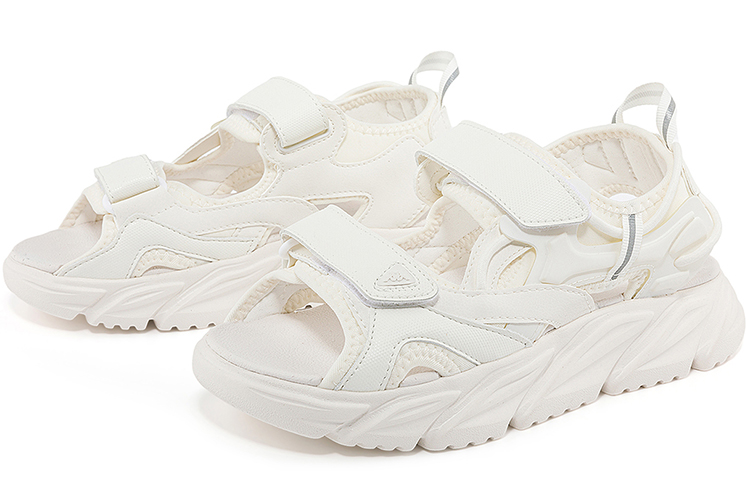 Shop (Women) Kappa Chunky Velcro Sandals 'Korean White' K0D45LL17-012