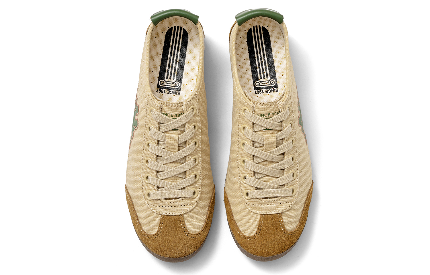 Shop Kappa 經典休閒 舒適輕便 時尚百搭 防滑耐磨 低筒 帆布鞋 女款 灰綠