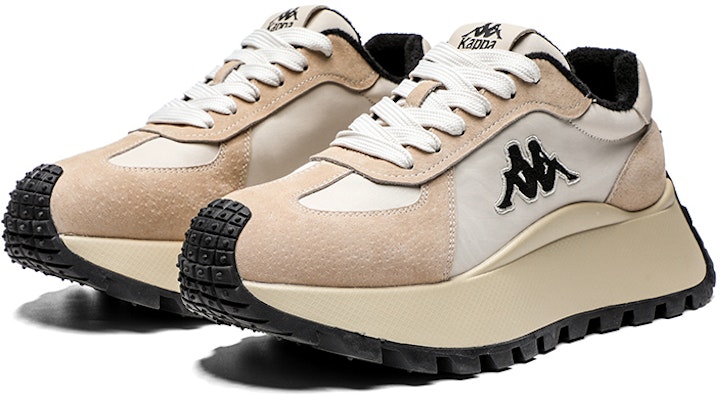 (W) Kappa クラシックランナー グレーカーキベルベット K0D85MC49CJ1-602 Sizing (W) Kappa クラシックランナー グレーカーキベルベット K0D85MC49CJ1-602