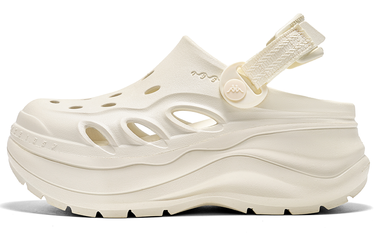 (Women) Kappa Clog 'Winter White' K0EW5LL74CJ-0106