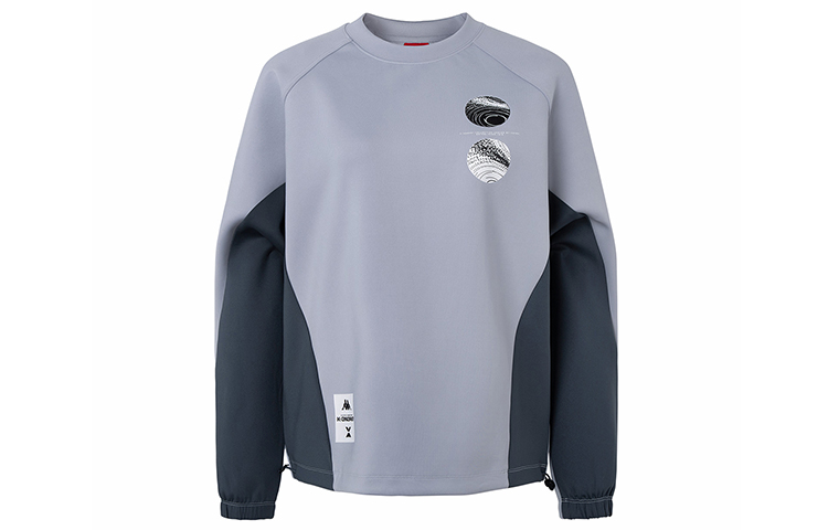 (Women) Kappa Colorblock Raglan Pullover Casual Crewneck Sweatshirt K0A62WT03F