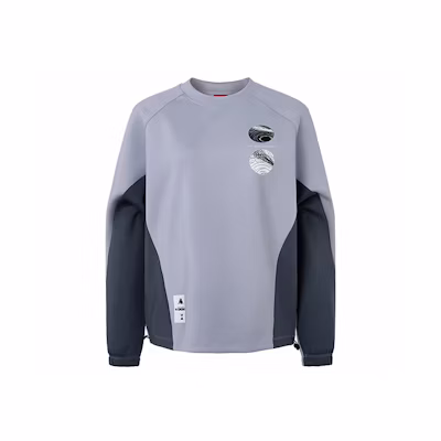 (Women) Kappa Colorblock Raglan Pullover Casual Crewneck Sweatshirt K0A62WT03F