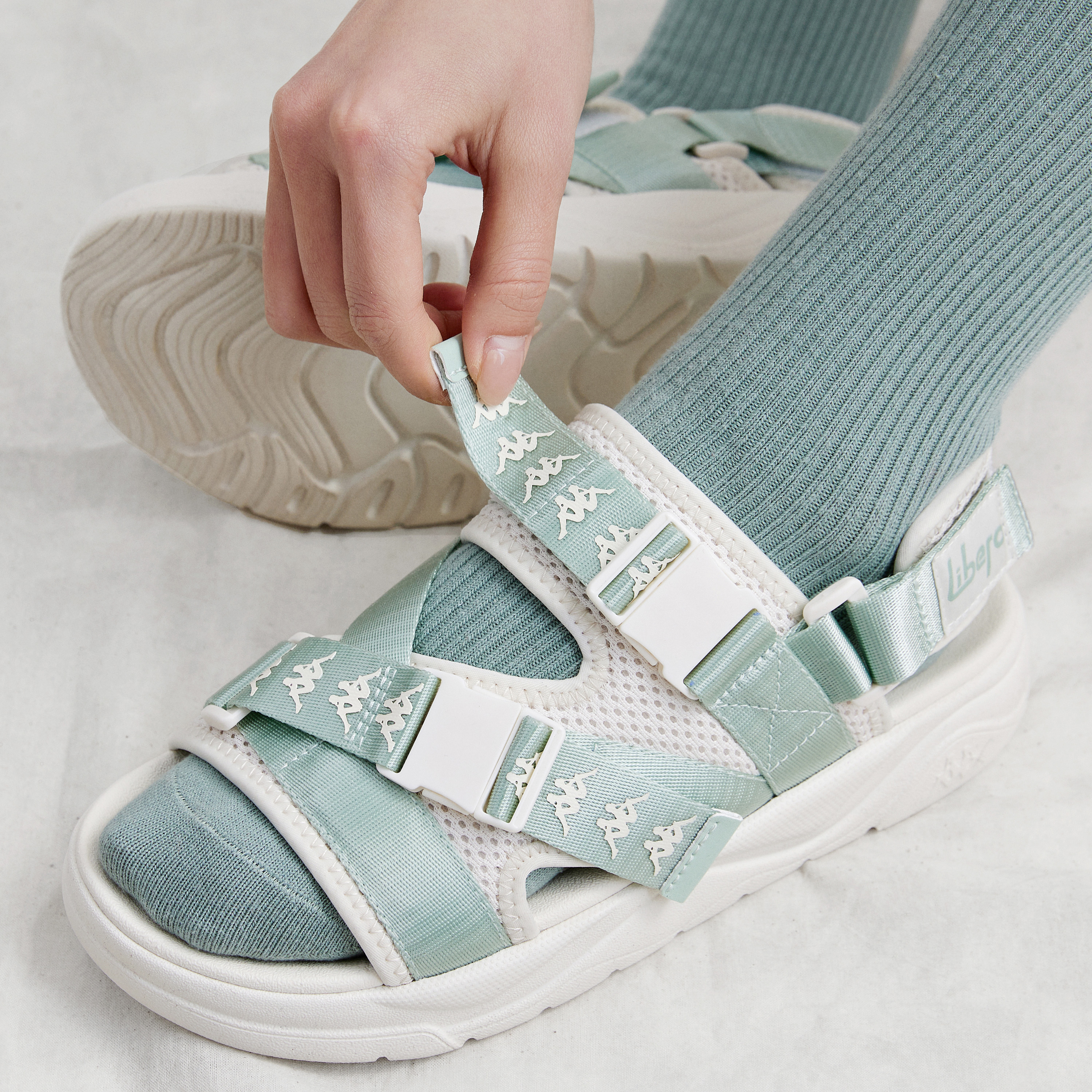 (W) Kappa CMFT Casual Slide 'Green' 圖 8