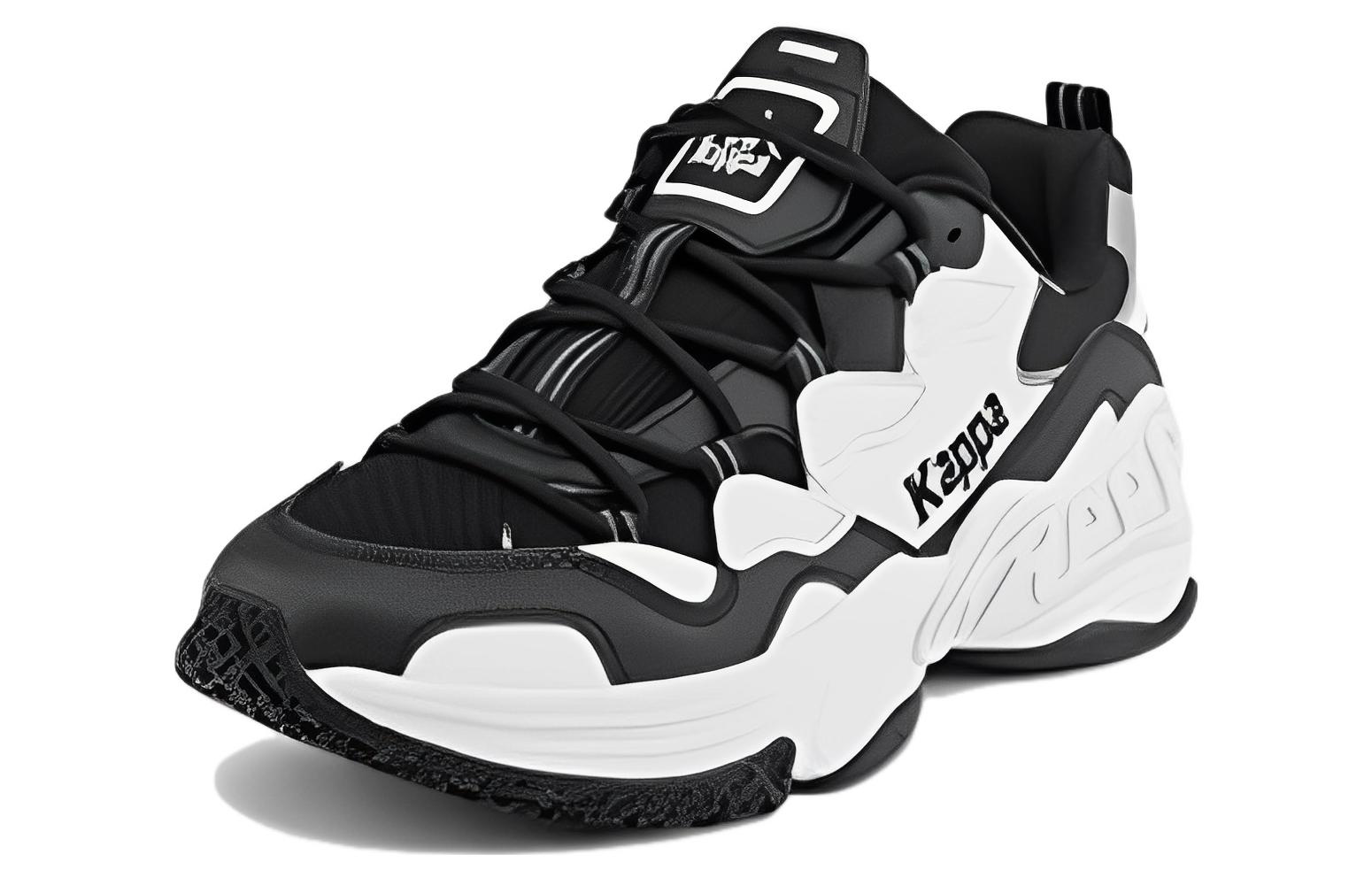 (W) Kappa Deconstructed Dad Shoe 'Black and White' 圖 2