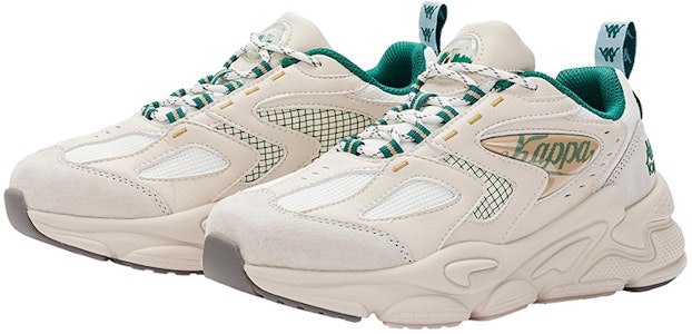 (W) Kappa 解构复古款 '白绿' K0C85MC50-0106 Lookbook (W) Kappa 解构复古款 '白绿' K0C85MC50-0106