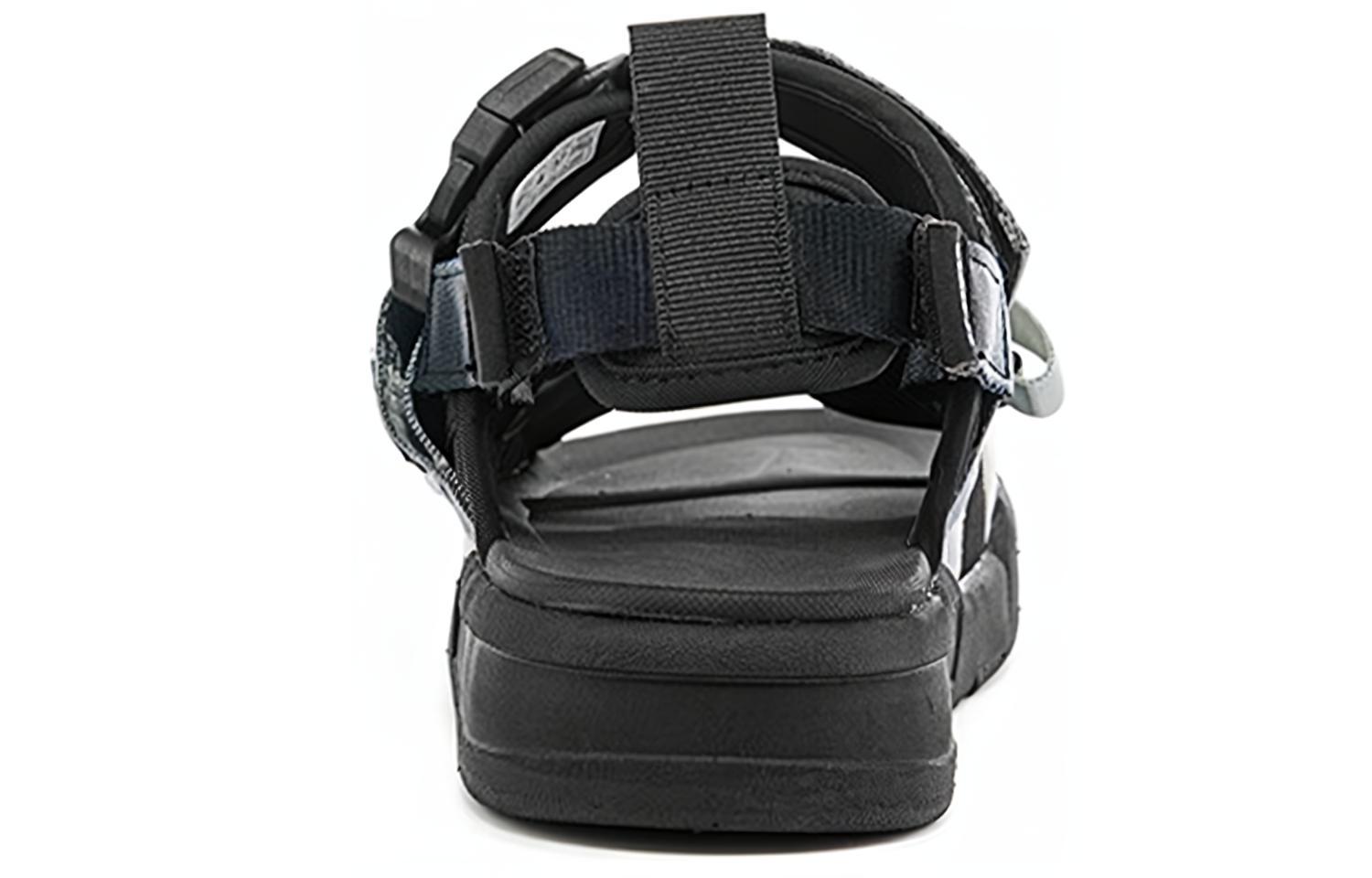 (W) Kappa Fashion Sports Sandals 'Black Grey' 圖 3