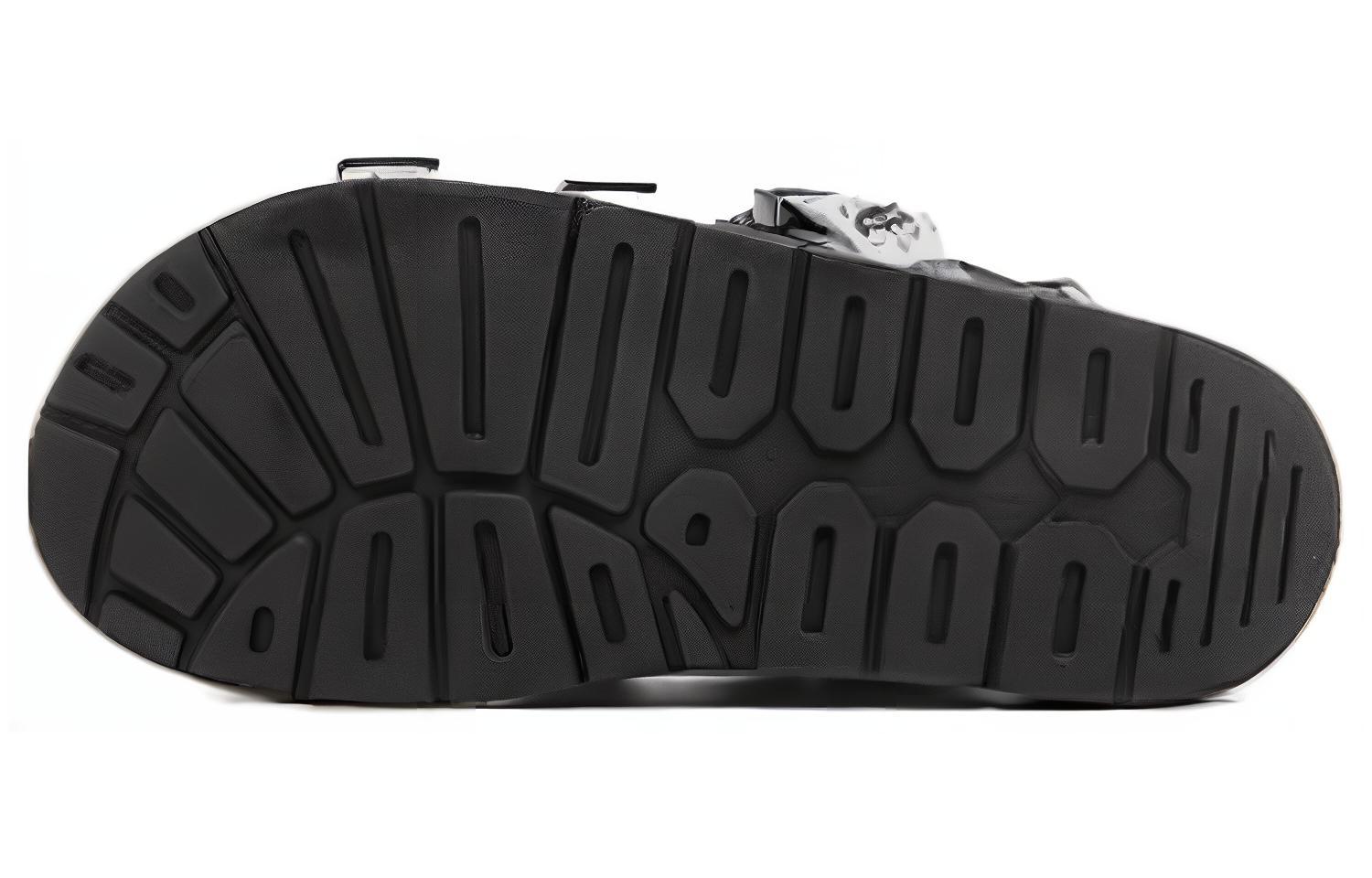 (W) Kappa Fashion Sports Sandals 'Black Grey' 圖 4