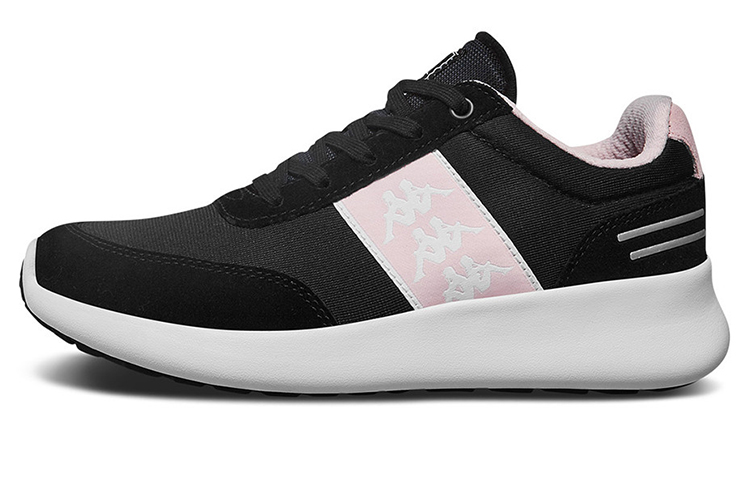 Buy (W) Kappa时尚鞋舌标跑鞋‘黑粉’ K0965MM36-990