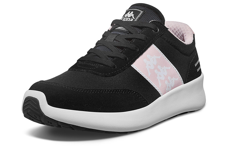 (W) Kappa Fashion Tongue Label Running Shoes 'Black Pink' 圖 2