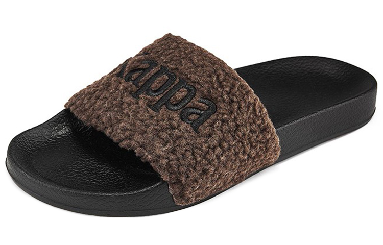(W) Kappa Furry Print Slippers 'Deep Brown' 圖 2