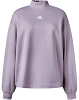 (Women) Kappa Half-Turtleneck Pullover Sweatshirt with Logo Design K0A22WT29D (Women) Kappa Half-Turtleneck Pullover Sweatshirt with Logo Design K0A22WT29D