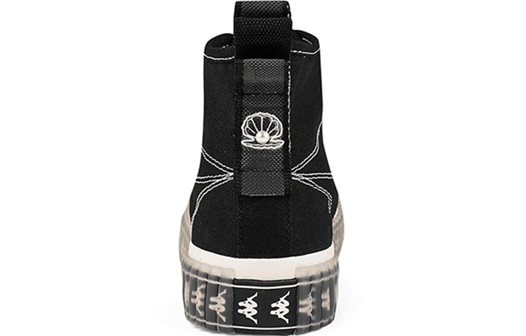 Details for (W) Kappa Hoge Canvas Schoenen ''Zwart Logo'' K0A65VS66D-990