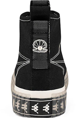 (W) Kappa Hoge Canvas Schoenen ''Zwart Logo'' K0A65VS66D-990 Details for (W) Kappa Hoge Canvas Schoenen ''Zwart Logo'' K0A65VS66D-990