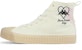 (W) Kappa High-Top Kanvas 'Bordir Putih Musim Sejuk Valentine's' KPDDFVS90C-0106