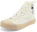 Order (W) Kappa High-Top Kanvas 'Bordir Putih Musim Sejuk Valentine's' KPDDFVS90C-0106