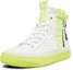 Order (W) Kappa Hoge Canvas Schoenen ''Fluorescerend Groen'' K09Y5CC47-012E