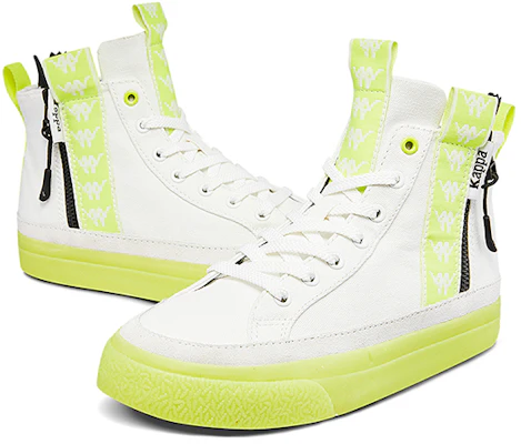 (W) Kappa Hoge Canvas Schoenen ''Fluorescerend Groen'' K09Y5CC47-012E Shop (W) Kappa Hoge Canvas Schoenen ''Fluorescerend Groen'' K09Y5CC47-012E