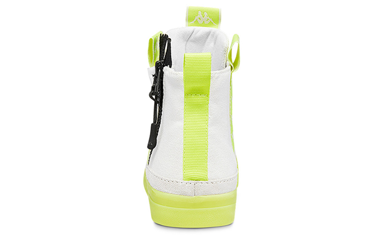 Purchase (W) Kappa Hoge Canvas Schoenen ''Fluorescerend Groen'' K09Y5CC47-012E