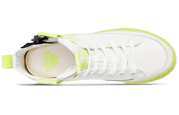 Details for (W) Kappa Hoge Canvas Schoenen ''Fluorescerend Groen'' K09Y5CC47-012E