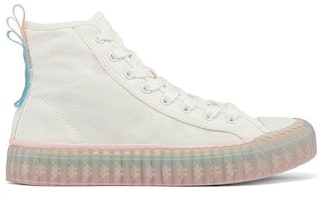 (W) Kappa High-Top Kanvas 'Putih Pink' K0C25VS14-012 Order (W) Kappa High-Top Kanvas 'Putih Pink' K0C25VS14-012
