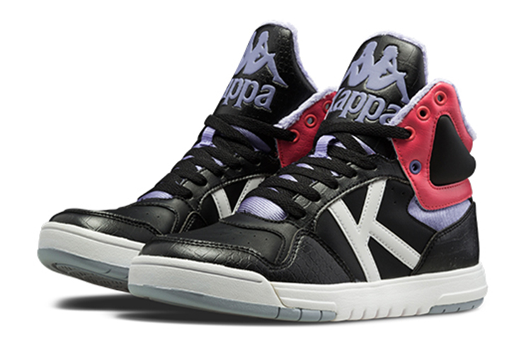 Order (Women) Kappa High-Top Casual Sneaker 'Black Fleece-Lined' K0765CC12-990