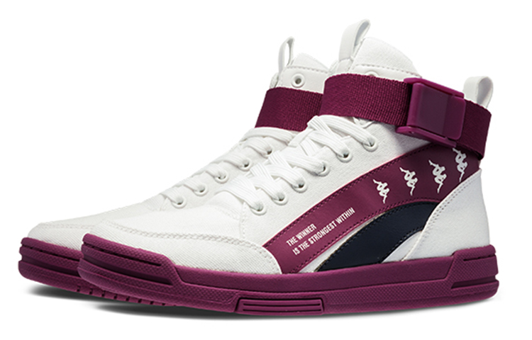 (W) Kappa High-Top Casual Sneakers 'Mulberry Purple' 圖 2