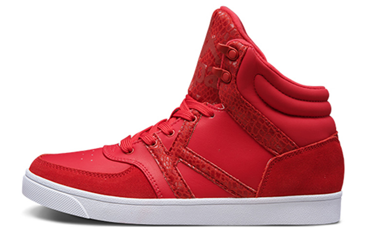 (W) Kappa High-Top Casual Sneakers 'Red CMFT Breathable'