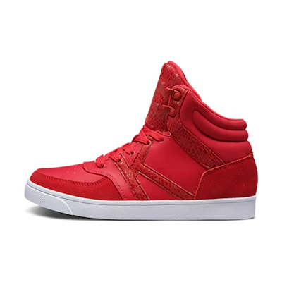(W) Kappa High-Top Casual Sneakers 'Red CMFT Breathable'