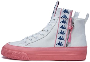 (Women) Kappa High-Top Chunky Canvas 'Korean White' K0965CC47-012 (Women) Kappa High-Top Chunky Canvas 'Korean White' K0965CC47-012