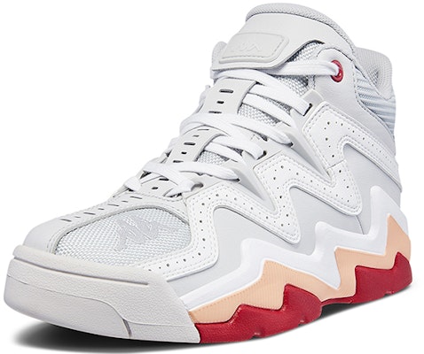 (Women) Kappa High-Top Retro Basketball 'Grey White' K0965CC72D-084 Order (Women) Kappa High-Top Retro Basketball 'Grey White' K0965CC72D-084
