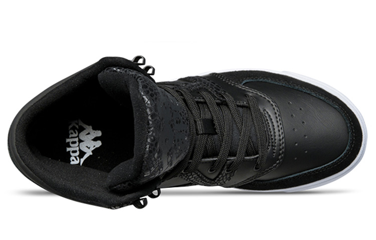 Lookbook (W) Sneaker Kappa Tinggi 'Hitam Kasual' K0765CC22-990