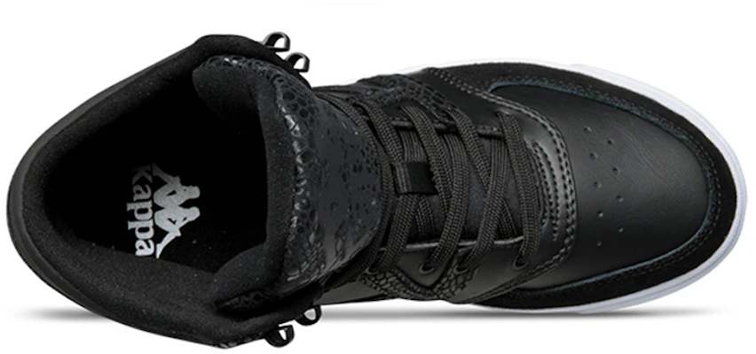 (W) Sneaker Kappa Tinggi 'Hitam Kasual' K0765CC22-990 Lookbook (W) Sneaker Kappa Tinggi 'Hitam Kasual' K0765CC22-990